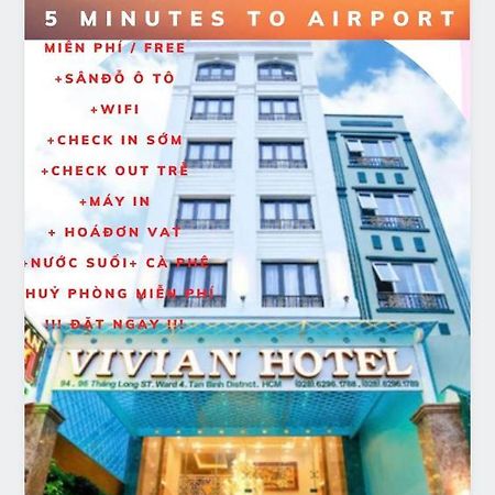 Vivian Saigon Hotel Ho Chi Minh City Exterior photo